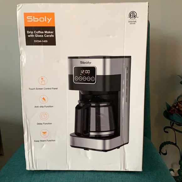 sboly Kitchen Sboly Drip Coffee Maker W Glass Carafe Poshmark